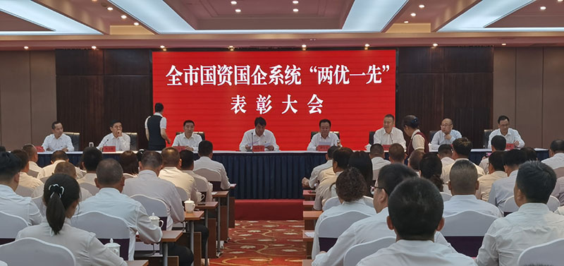 天水市國資國企系統表彰 “兩優一先”星火機床三名黨員一個集體受到表彰