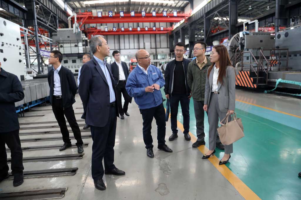 中科院蘭州化學物理研究所領導張俊彥一行來公司考察