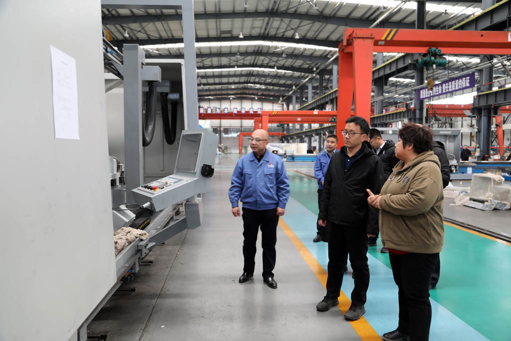 省科技廳張曉亮一行來公司調研
