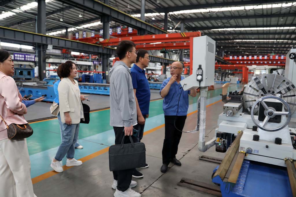 省工信院 省冶金工會(huì)相關(guān)部門領(lǐng)導(dǎo)來(lái)星火公司調(diào)研