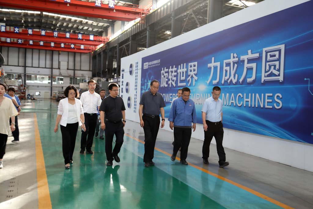 省財(cái)政廳領(lǐng)導(dǎo)一行來星火公司調(diào)研