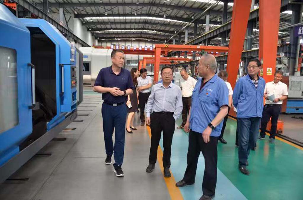 省教育廳、科技廳領(lǐng)導(dǎo)調(diào)研星火機(jī)床產(chǎn)教融合工作